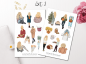 Preview: Cozy Girl Collection Sticker Set